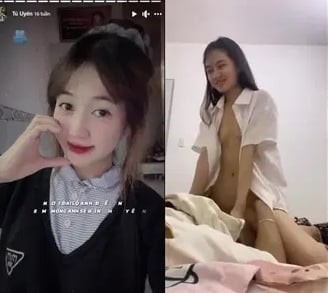 Clip Tú Uyên dễ thương làm tình vẫn mặc nguyên đồng phục Clip Tú Uyên dễ thương làm tình vẫn mặc nguyên đồng phục